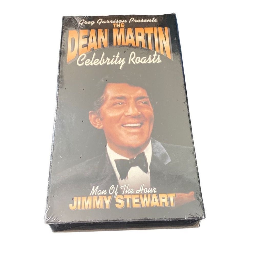 Dean Martin VHS Celebrity Roasts Man of the Hour Jimmy Stewart NIB SEALED